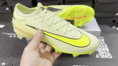 Nike Air Zoom Mercurial Vapor 16 Elite FG Firm Ground Soccer Cleats - Yellow/Black/Red