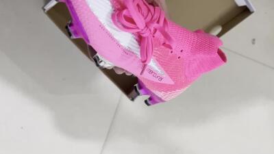 Nike Air Zoom Mercurial Superfly 7 Elite FG Firm Ground Soccer Cleats - Pink/Red/Silver