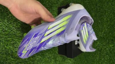 Adidas F50 Elite FG Firm Ground Soccer Cleats - Blue/Yellow/Silver