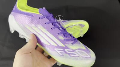 Adidas F50+ Elite FG Firm Ground Soccer Cleats - Blue/Yellow/Silver