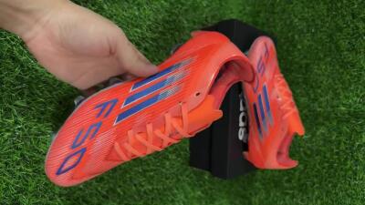 Adidas F50 Elite FG Firm Ground Soccer Cleats - Red/Blue/Silver