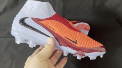 Nike Phantom 6 Elite FG Firm Ground Soccer Cleats - Red/Blue/Black