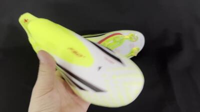 Adidas F50+ Elite Lightstrike Pro Laceless FG Firm Ground Soccer Cleats - Yellow/Black/Red
