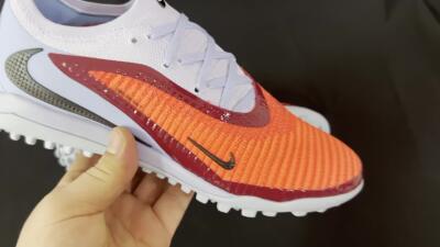 Nike Phantom 6 Elite TF Artificial Turf Soccer Shoes - Red/Jade/Black