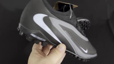 Nike Phantom 6 Low Elite TF Artificial Turf Soccer Shoes - Black/Jade