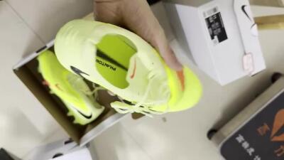 Nike Phantom 6 Low Elite FG Firm Ground Soccer Cleats - Yellow/Lime Burst/Neon Blaze