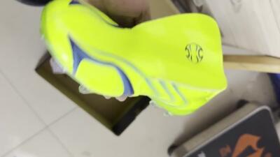 Adidas F50 Elite FG Firm Ground Soccer Cleats - Green/Electric Green/Blue Accent