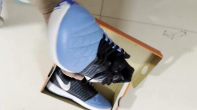 Nike Lunar Gato 2 IC Indoor & Futsal Soccer Shoes - Blue/Aqua Blue/Black Metallic
