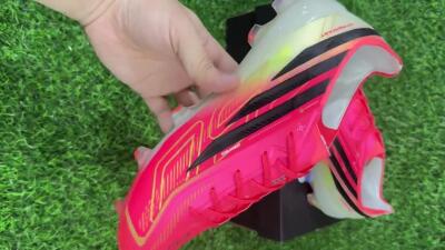 Adidas F50 Elite FG Firm Ground Soccer Cleats - Pink/Solar Pink/Iridescent White