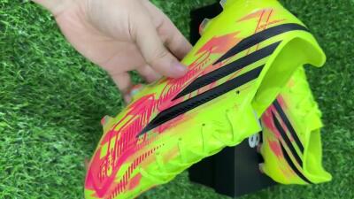 Adidas F50 Hyperfast Elite FG Firm Ground Soccer Cleats - Yellow/Solar Yellow/Black