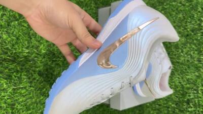 Nike Tiempo Legend 11 Elite TF Artificial Turf Soccer Shoes - Blue/Atmosphere Grey/Metallic Copper
