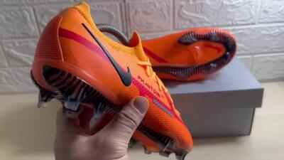 Nike Phantom GT 2 Elite FG Firm Ground Soccer Cleats - Orange/Black