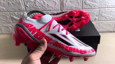 Adidas X Speedportal.1 FG Firm Ground Soccer Cleats - White/Orange