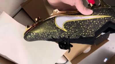Nike Air Zoom Mercurial Vapor 15 Elite FG Firm Ground Soccer Cleats - Black/Gold