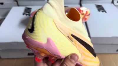 Nike Phantom GX Elite FG Firm Ground Soccer Cleats - Orange/Black