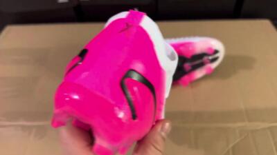 Adidas X Speedportal.1 FG Firm Ground Soccer Cleats - White/Pink/Black