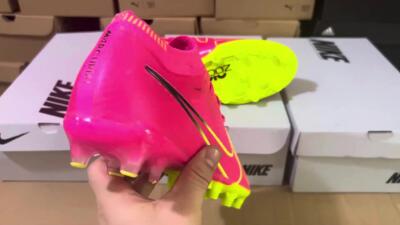 Nike Air Zoom Mercurial Vapor 15 Elite FG Firm Ground Soccer Cleats - Red/Yellow/Black