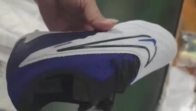 Nike Phantom GX Elite FG Firm Ground Soccer Cleats - White/Blue/Black