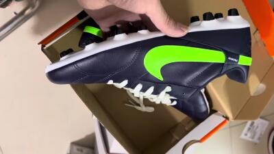 Nike Premier 3 FG Firm Ground Soccer Cleats - Blue/Green