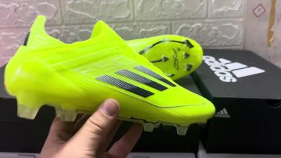 Adidas F50 Adizero FG Firm Ground Soccer Cleats - Yellow/Black
