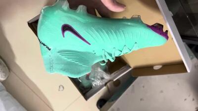 Nike Phantom Luna Elite FG Firm Ground Soccer Cleats - Blue/Black/Purple