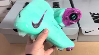 Nike Phantom Luna Elite NU FG Firm Ground Soccer Cleats - Jade/Purple/Black