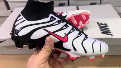 Nike Air Zoom Mercurial Superfly 9 Elite FG Firm Ground Soccer Cleats - White/Black/Red