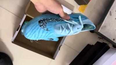 Nike Phantom GX Elite FG Firm Ground Soccer Cleats - Blue/Black/Gold