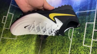 Nike Phantom GX 2 Elite TF Artificial Turf Soccer Shoes - White/Black/Gold