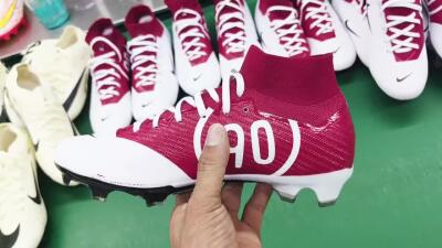 Nike Air Zoom Mercurial Superfly 9 Elite FG Firm Ground Soccer Cleats - White/Black/Red