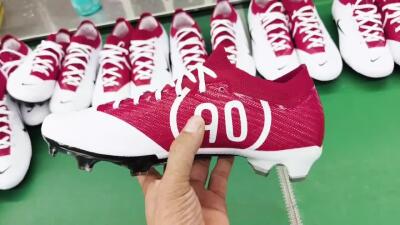 Nike Air Zoom Mercurial Vapor 15 Elite FG Firm Ground Soccer Cleats - White/Black/Red