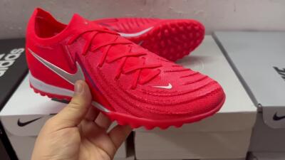 Nike Phantom Luna 2 Elite TF Artificial Turf Soccer Shoes - Red/Black/Blue/White