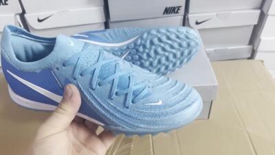 Nike Phantom Luna Elite TF Artificial Turf Soccer Shoes - Jade/White/Blue