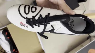 Nike Phantom Luna Elite FG Firm Ground Soccer Cleats - White/Red/Black/Grey