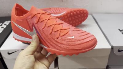 Nike Phantom GX 2 Elite TF Artificial Turf Soccer Shoes - Red/Blue/Silver