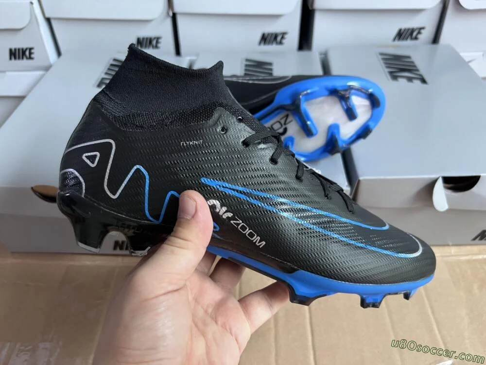Zapatos Tipos De Tacos De Futbol Nike Botas De Fútbol FG Negro