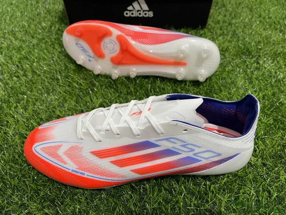 Adidas F50 Elite AG - Affordable Red/White/Blue Soccer Cleats