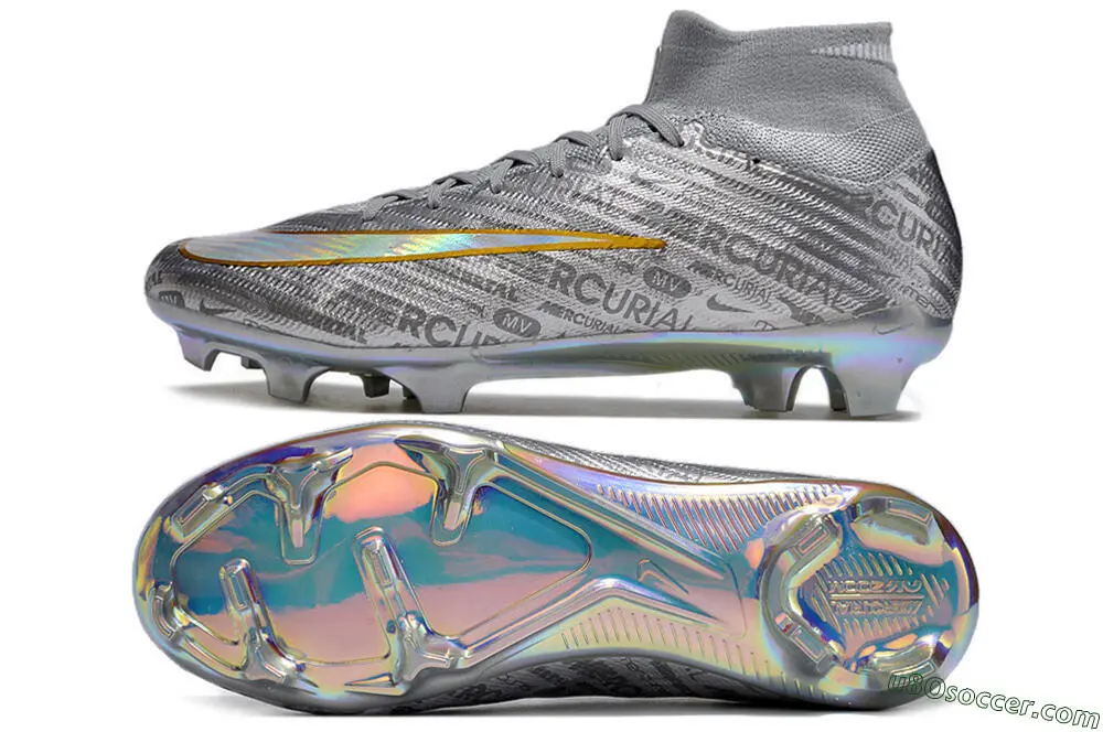 NIKE スーパーフライ15  26cm FG 最上位モデル 新発売：Elite FGフィルムグラウンドサッカークリート、シルバー