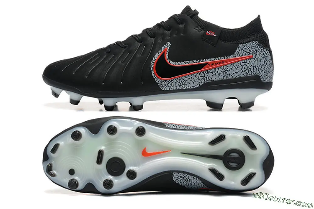Nike TIEMPOサッカーシューズ スパイク レッド/ブラック 【公式通販】