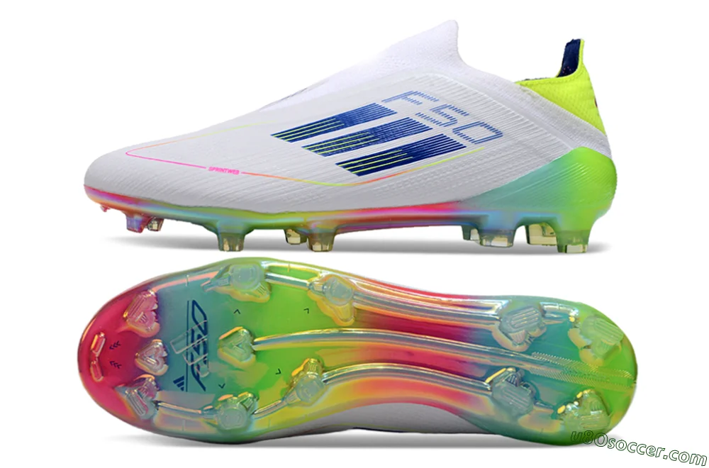 adidas アディダス F50 エリート レースレス FG 25.0 ピンク adidas アディダス F50 エリート レースレス FG 25.5cm ソーラー