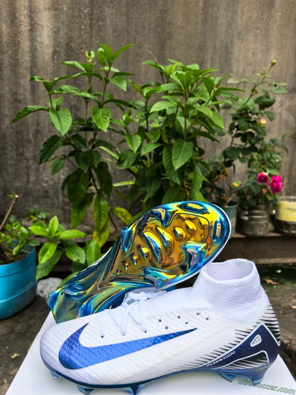 Nike Air Zoom Mercurial Superfly 10 Elite FG Voetbalschoenen Wit